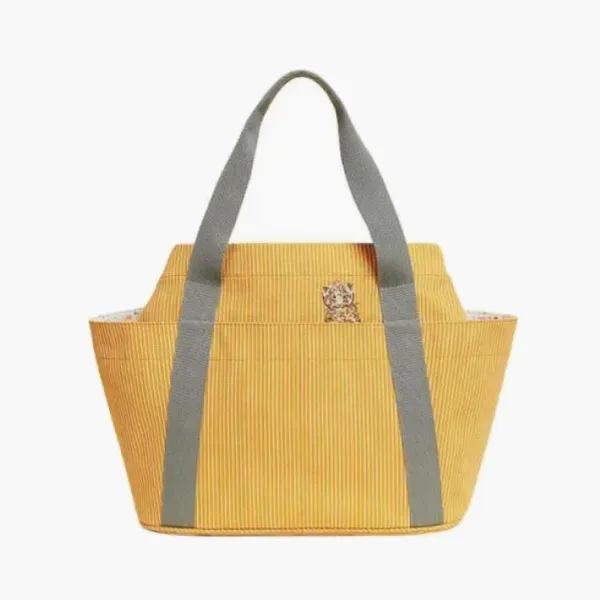 Hermès Canvas Bag Women's Yellow