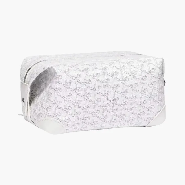 Goyard Boeing 25 Toilet Bag White