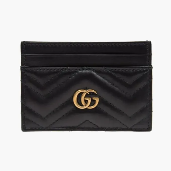 Gucci GG Marmont Card Holder Black