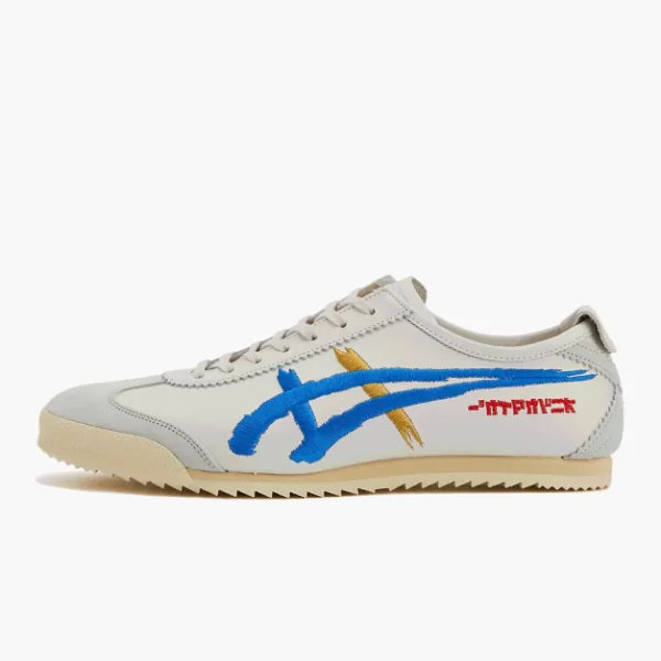 Asics Onitsuka Tiger Mexico 66 Deluxe Calligraphy - White Directoire Blue