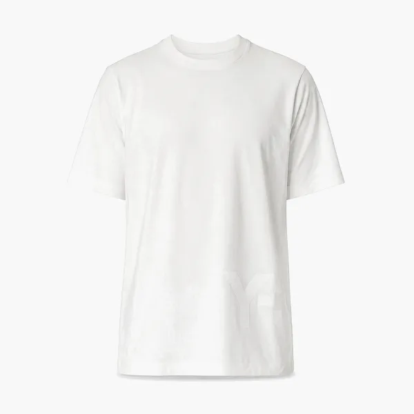 Y-3 Logo Tee White