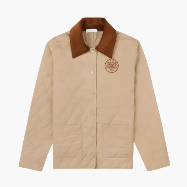 Sporty & Rich SRHWC Worker Jacket Tan