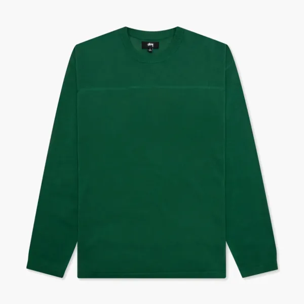 Stussy Football Sweater Green