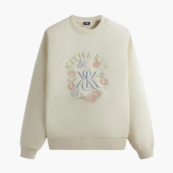 Kith K&K Monogram Nelson Crewneck Sandrift