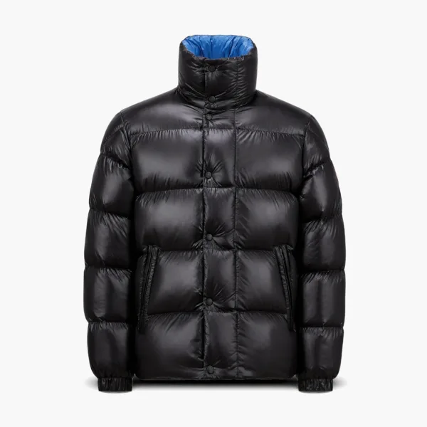 Moncler Dervox Short Down Jacket Dark Gray