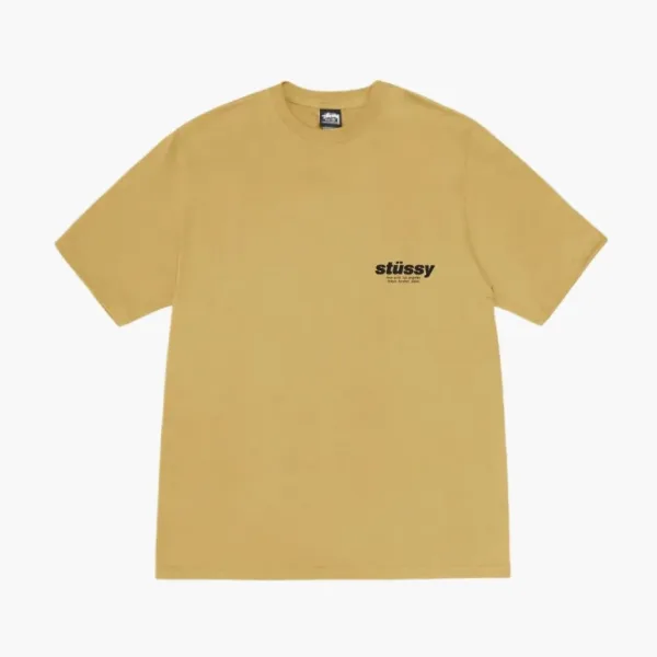 Stussy Rollers Tee Yellow