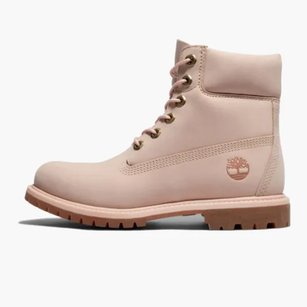 Timberland Premium 6 Inch Waterproof Boots WMNS Light Pink Nubuck