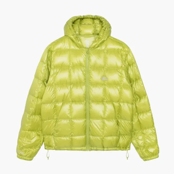 Stussy Midweight Hooded Puffer Lime