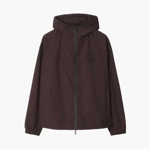 Burberry Jacket with Embroidered Logo Peat