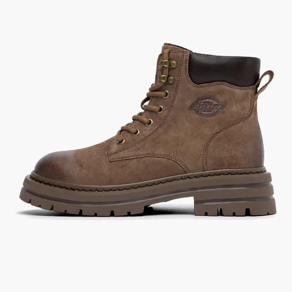 Dickies Fleece Lined Outdoor Boots Brown