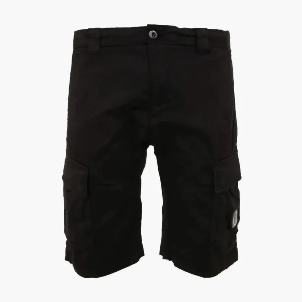 C.P. Company Lens Cargo Shorts Black