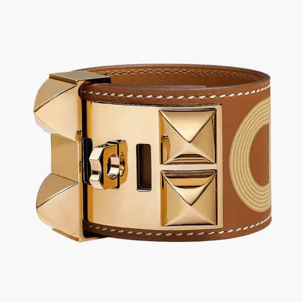 Hermès Collier de Chien Light Circuit 24 bracelet Brown