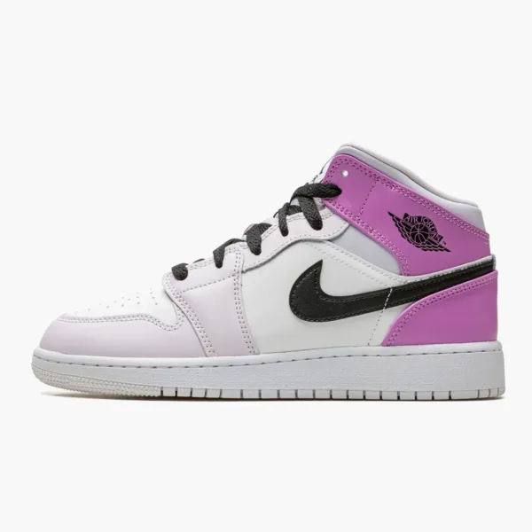 Air Jordan 1 Mid GS Barely Grape