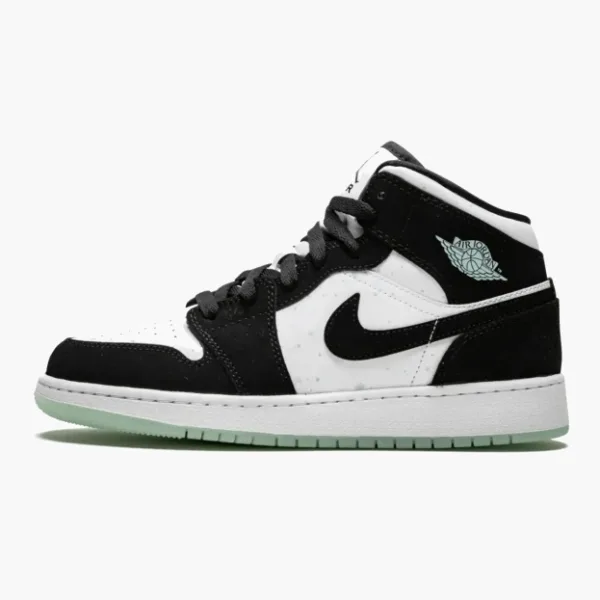 Air Jordan 1 Mid SE GS Teal Tint