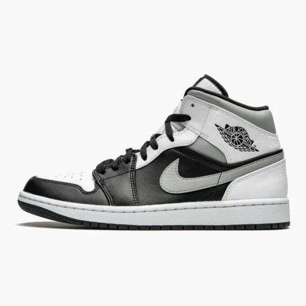 Air Jordan 1 Mid White Shadow