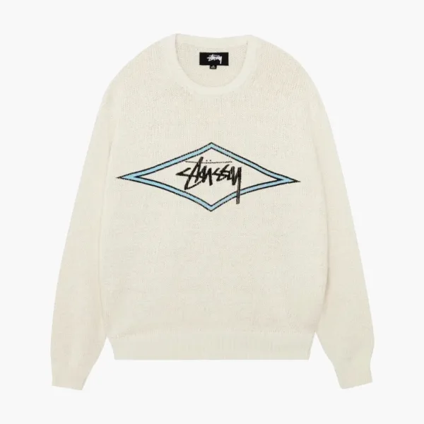 Stussy Surf Team Sweater Ivory