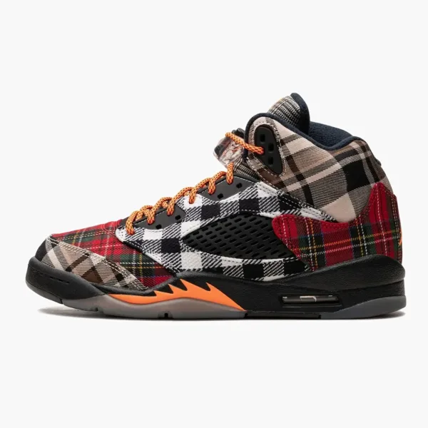 Air Jordan 5 GS Plaid