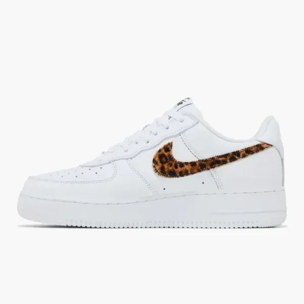 Supreme x GOODENOUGH x Air Force 1 Low White Cheetah Print
