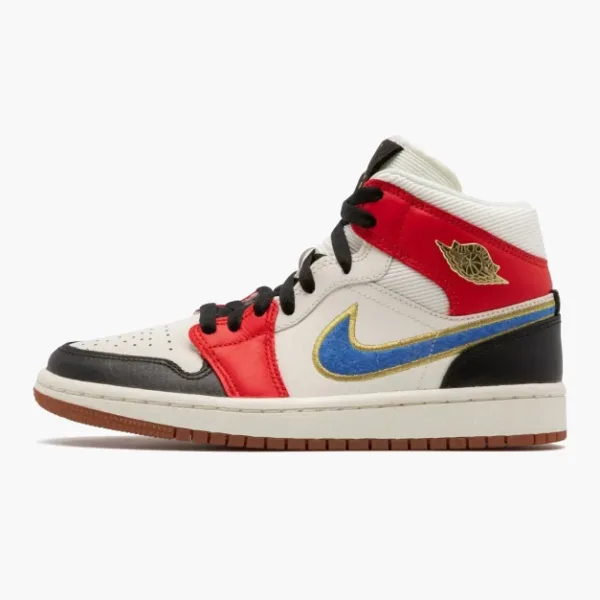 Air Jordan 1 Mid SE WMNS Letherman