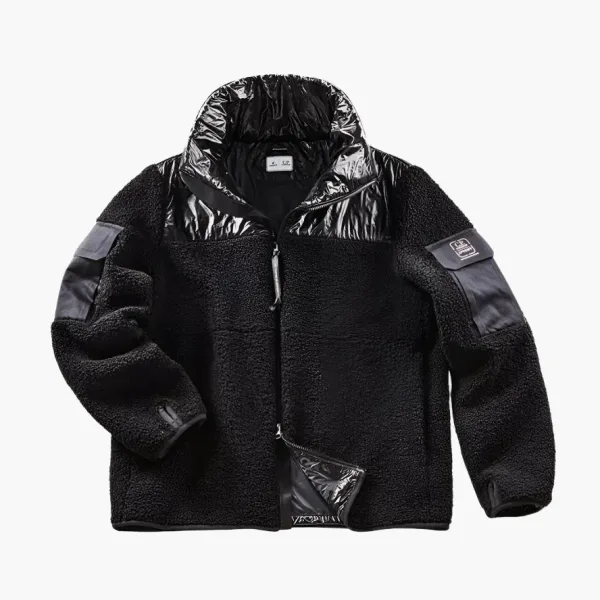 Spyder x C.P. Company Fleece Trim Jacket Black