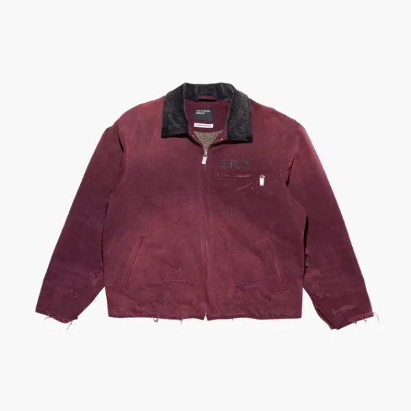 Enfants Riches Déprimés Blanket Lined Work Jacket Vineyard Wine