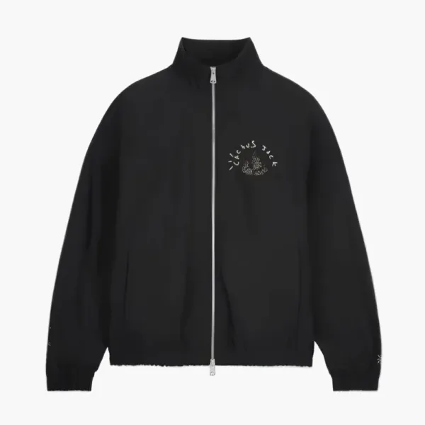 Air Jordan X Travis Scott Zip-zap Hoodie Black
