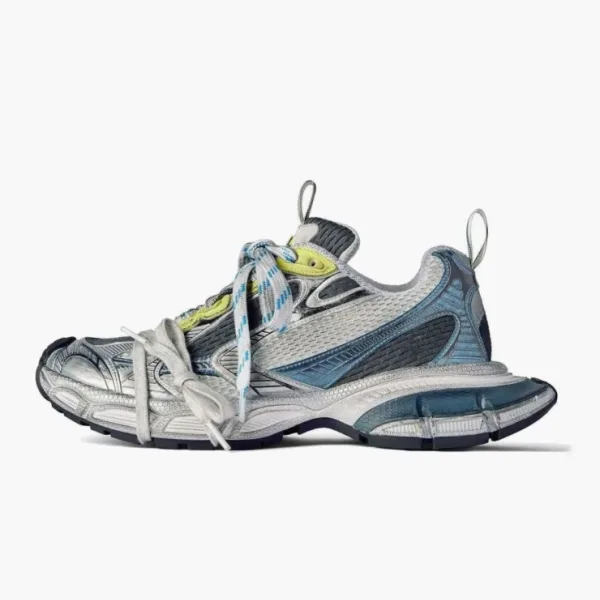 Balenciaga 3XL Sneaker Worn-Out - White Blue Yellow