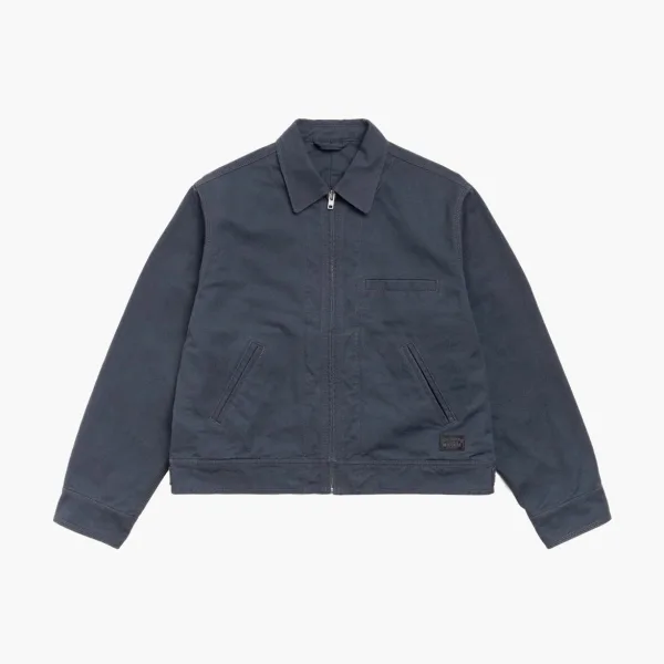 Stussy Work Collared Jacket Blue