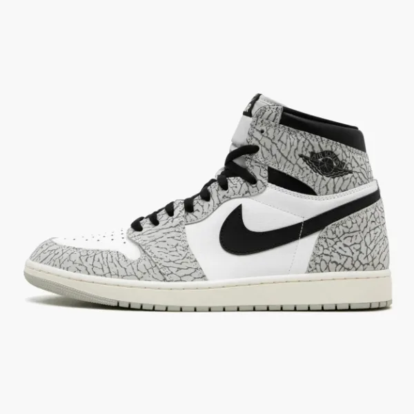 Air Jordan 1 Retro High OG White Cement