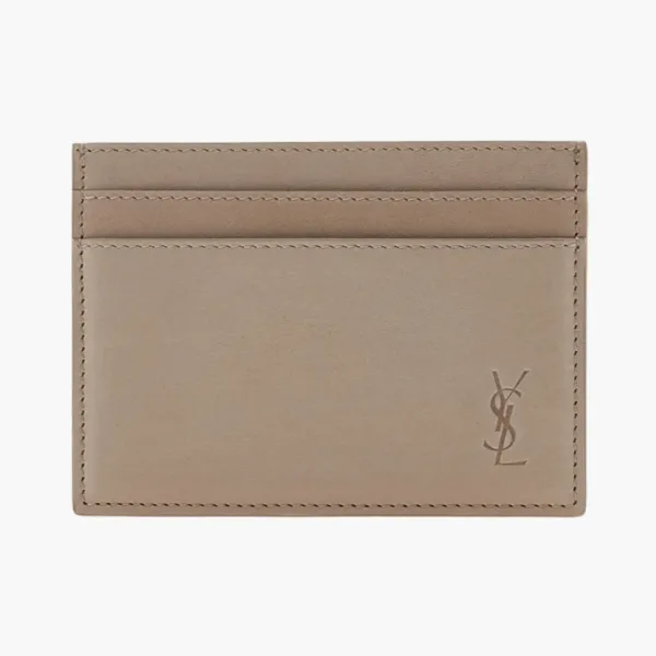 Saint Laurent Cardholder With Embossed Logo