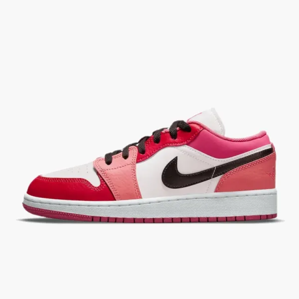 Air Jordan 1 Low GS Pink Red