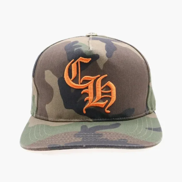 Chrome Hearts CH Hat Baseball Cap Camouflage Multicolor