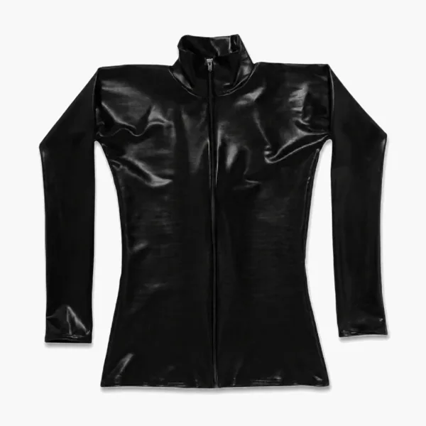 Yeezy JC-15 Leather Zip Jacket Black