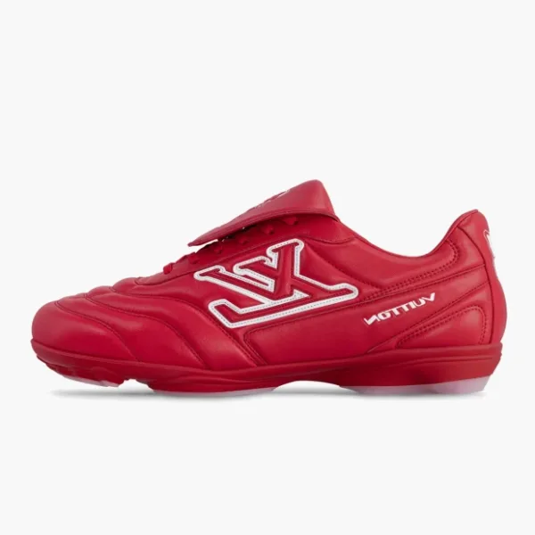 Louis Vuitton Footprint Soccer Sneakers Rouge