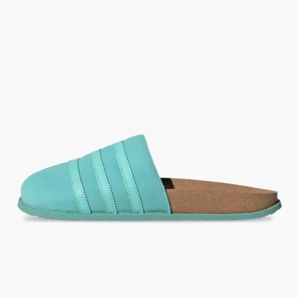 Adidas Adimule Leather Slide Easy Mint