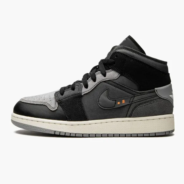 Air Jordan 1 Mid SE Craft GS Inside Out