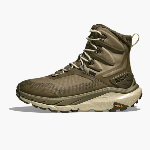 Hoka One Kaha 2 Frost Gore Tex Antique Olive Oyster Mushroom