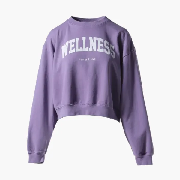 Sporty & Rich Sweater WMNS Purple