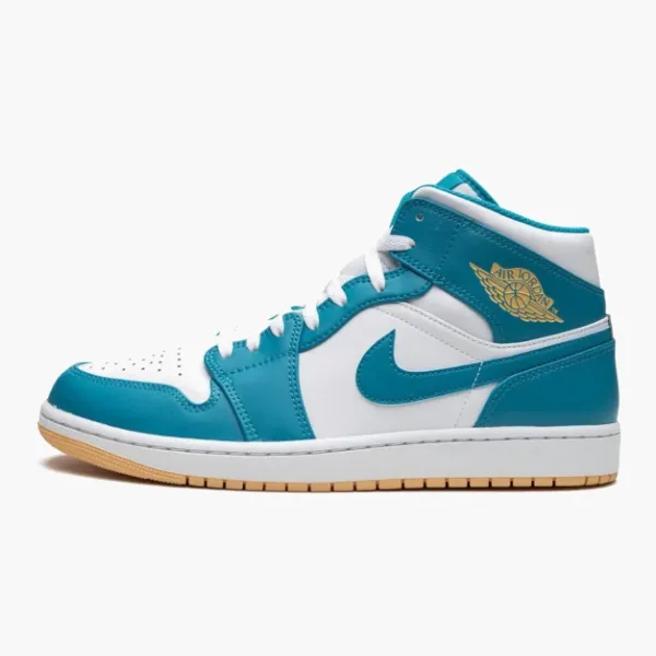 Air Jordan 1 Mid Aquatone