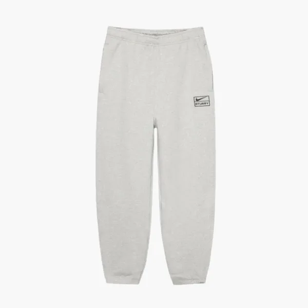 Stussy x Nike Stone Washed Fleece Pant Grey