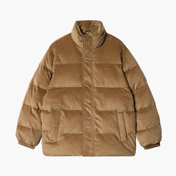 Carhartt WIP Layton Puffer Jacket Brown