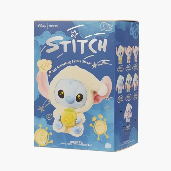 Miniso Disney Stitch Series Blind Box Eat Something Before Sleep