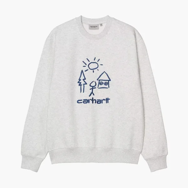 Carhartt WIP Masterpiece Sweatshirt Grey