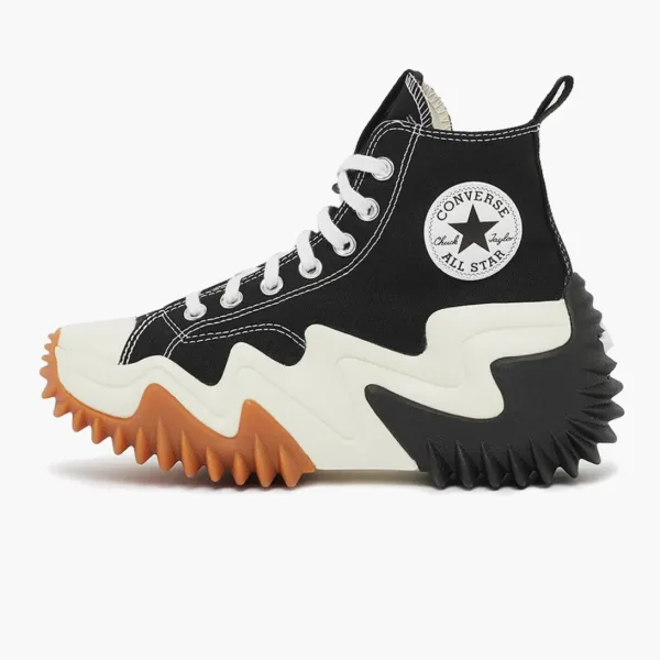 Converse Run Star Motion Black White Gum