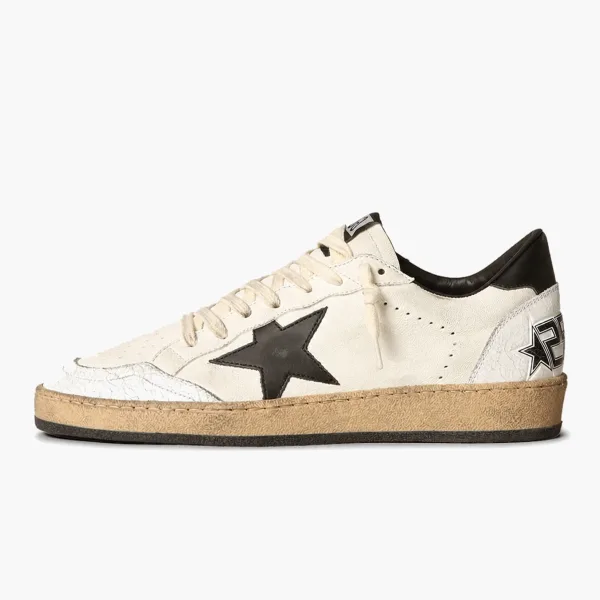 Golden Goose Ball Star WMNS White Black