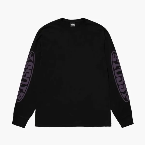 Stussy Pill L/S Tee  Black