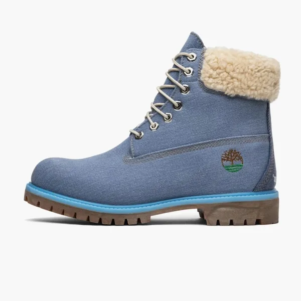 Timberland 6 Inch Fabric Boot x Just Don Blue