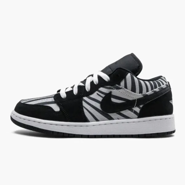 Air Jordan 1 Low GS Zebra