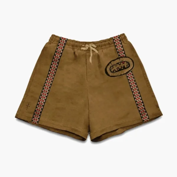 Travis Scott Cactus Jack Shorts Brown