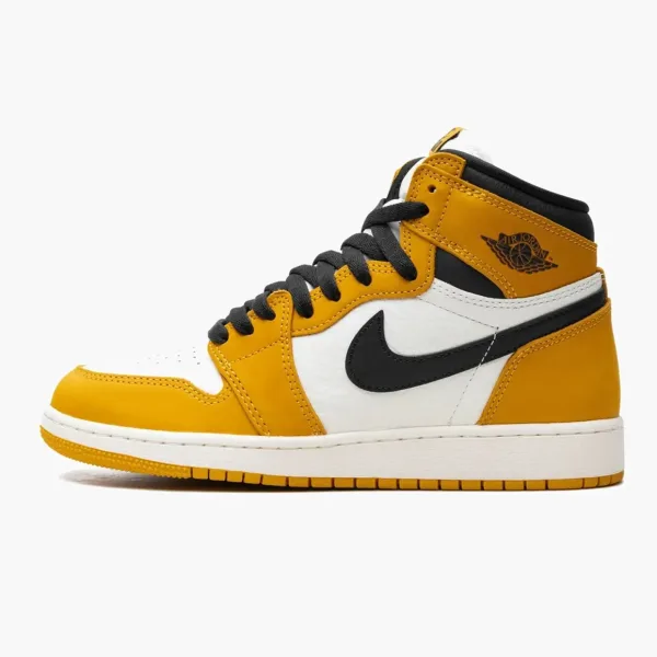 Air Jordan 1 Retro High OG GS Yellow Ochre / Black
